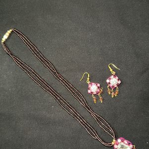 Exclusive Purple Jewellery Set