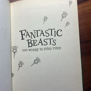 Fantastic Beasts (JK Rowling) Hardcover Original