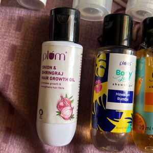 Plum Body And Hair Care Combo Of 10 Products