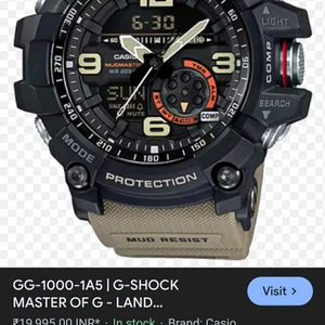 G - SHOCK CASIO MUD MASTER