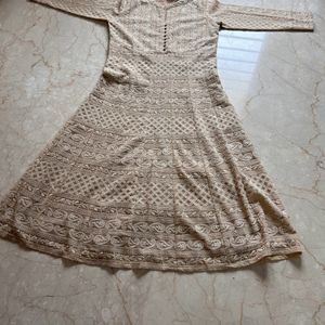 Chikankari Flare Kurta