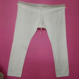 New White Salwar Pant