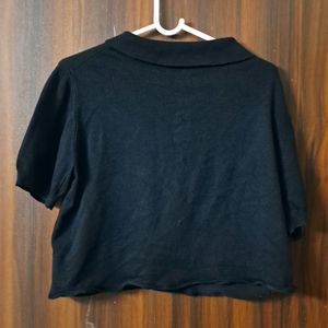 Crop Polo Tshirt