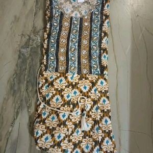 Diwali Offer New Cotton Anarkali Kurti