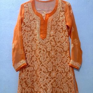 Pure Lucknowi Kurta 👌👌👌