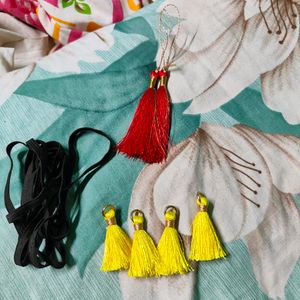 🎁 Combo Of Tassels And Elastic