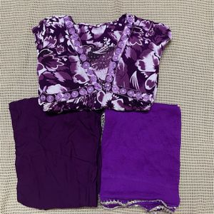 Purple Naira Cut Suit