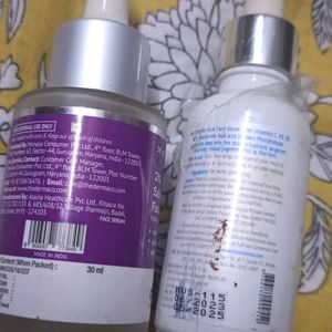 SET OF 2 FACE SERUM Derma Co And Moms