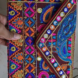 Beautiful Hand Clutch (Embroidery edition)