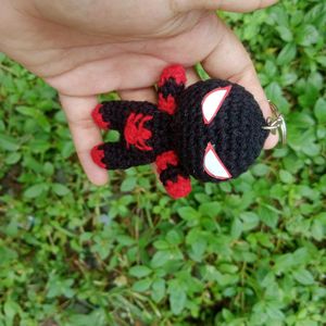 Crochet Black And Red Spiderman 🕷️🕸️