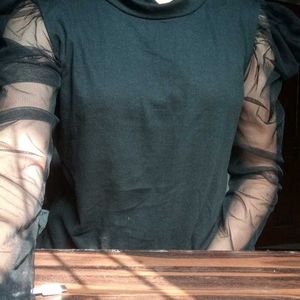 Black Blouse Top