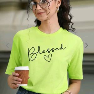 Lime  Green T Shirt