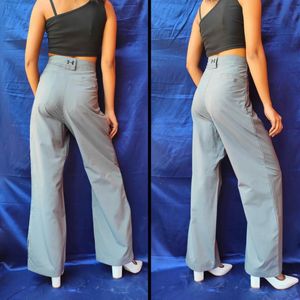 Grey High Waisted Pants