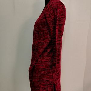 Women Red Shrug | Bust 40 | Length 30