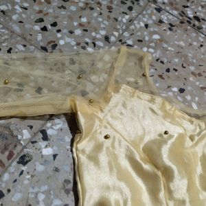 Golden Cream Blouse