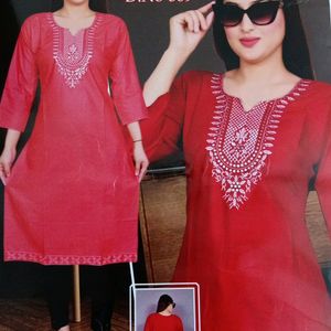 EMBROIDERED KURTI