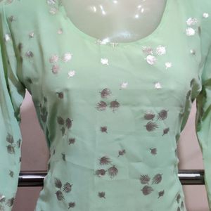 Beautiful Light Green Kurti