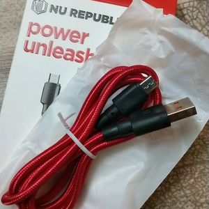 NU Republic Charging Data Cable Micro