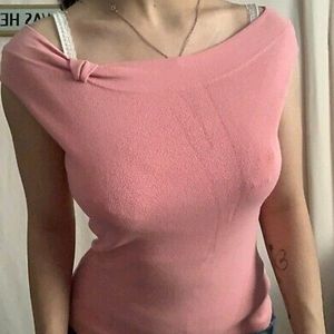 Weighted Ribbed Top