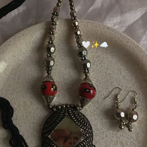 Oxidised Jewellery Set