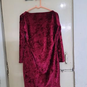 Women Velvet Dress