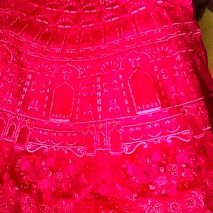 Rani Magenta Colour Bridal Lehnga