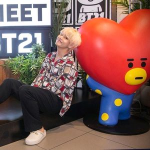 Tata And Shooky Keychain- BTS