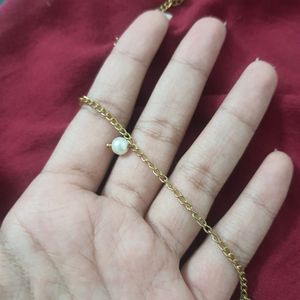 Pearl Y2k Pinterest Waist Chain / Kamarbandh