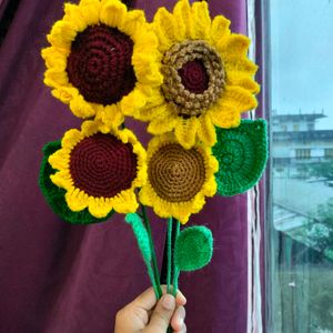 Crochet Sunflower