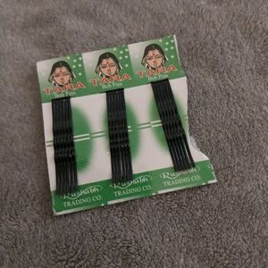 Hair Pin Set Black.