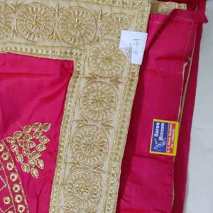 Beautiful Heavy Work Wedding Saree