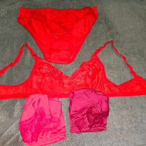 Women Bra Panty Set Combo Of 12 Pices