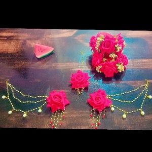 Flower Jwellery Set