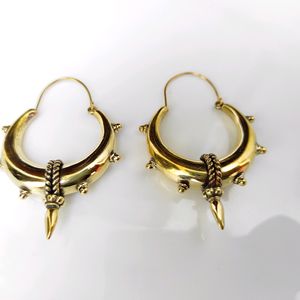 Brass Earrings, Ethnic earrings For Women