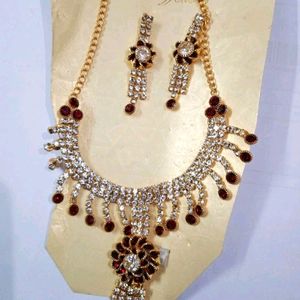 Jewellery Set For Women Stylish Necklace & Earring