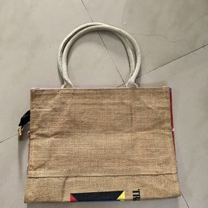 Red Jute Bag