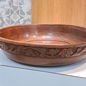 New Wooden Antique Bowl Set Of 3