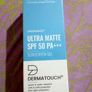 ultra matte sunscreen gel