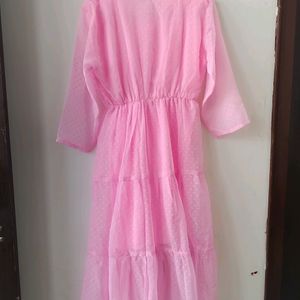 Pink Party Wear Dress