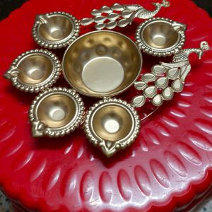 Decorative Diya In Metal