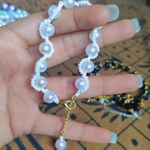 Handmade 🥰 Pearl 🦪 Bracelet 😍❤️