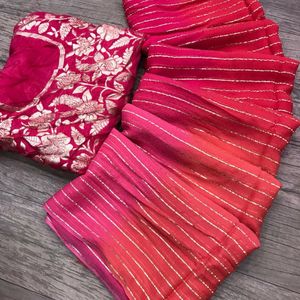 Zari Weaving Saree