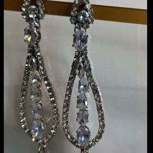 Like New AD Stone Earrings