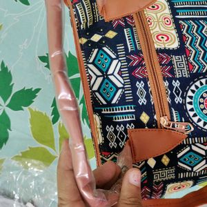 A Beautiful Printed Handbag