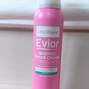 LetsShave Evior Whipped Shaving Cream