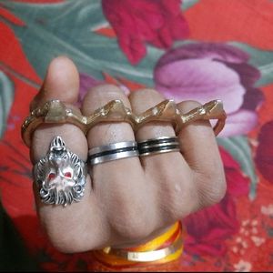 Combo Of 3 Golden Premium Knuckle For Self Defence