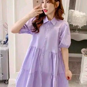 Offer🎉🎉Beautiful Korean Shirt Dress