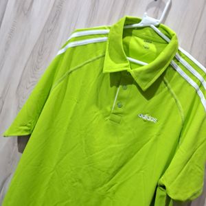 Adidas Neon Green Oversized T-shirt