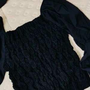 Black Stretchable Top