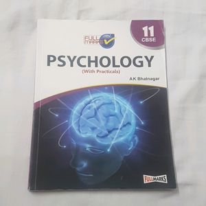 Psychology class 11 CBSE BOOK